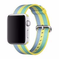 Siksniņa APPLE WOVEN NYLON APPLE WATCH MPW62ZM/A 42MM / 44MM / 45MM / 49MM ziedputekšņu ORIĢINĀLAIS IEPAKOJUMS