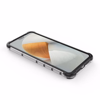 Šūnveida apvalks bruņots pārklājums ar gēla rāmi Vivo V23 5G Melns