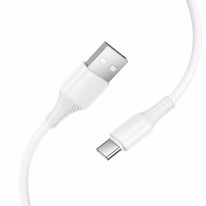 Кабель USB A to USB C Hoco 3A 1 m X120 белый
