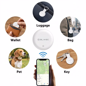 Balts Blavec BTG-01 Bluetooth priekšmetu izsekotājs Apple un Android ierīcēm (BTBTG01-W)