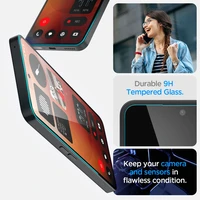 Aizsargstikls Spigen Glas.tR EZ Fit Tempered Glass Nothing Phone 3A / 3A Pro - caurspīdīgs