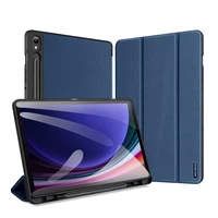 Dux Ducis Domo Samsung Galaxy Tab S9 FE apvalks ar statīvu - zils