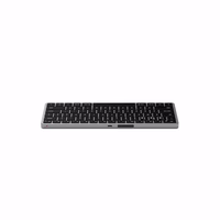 Bezvadu keyboard QWERTY Satechi Slim X1 ST-BTSX1S sudraba