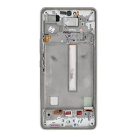 ServicePack LCD displejs SAMSUNG A53 5G A536B GH82-28024B Balta