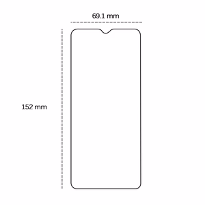 Rūdītais stikls 2,5D Xiaomi Redmi Note 7