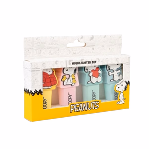 Snoopy – 4 krāsu marķieru komplekts ar 3D dekoru