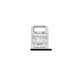 SIM Holder Saderīgs ar Samsung T736 / T733 Tab S7 FE SIM card holder Melns