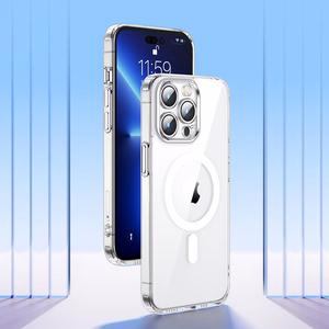 Joyroom JR-14D7 caurspīdīgs magnētiskais apvalks telefonam iPhone 14 Plus