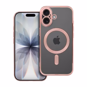 ELECTRO MAG COVER viedtālruņa apvalks ar MagSafe IPHONE 17 - rozā zelts