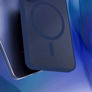 3mk Smoke MagCase futrālis iPhone 17 Pro - zils - caurspīdīgs
