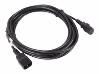 Lanberg C13 barošanas kabelis 5m melns