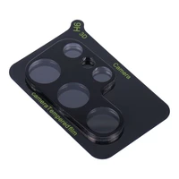 5D pilnas līmes kameras aizsargstikls - Samsung Galaxy S24 Ultra melns