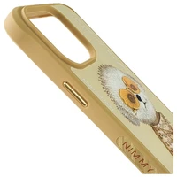 Nimmy Glasses Cool Viedtālruņa apvalks priekš iPhone 15 Pro Max - beige
