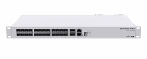 Komutators MIKROTIK Rack 1x10/100Base-TX 24xSFP+ 2xQSFP+ 1xRJ45 CRS326-24S+2Q+RM