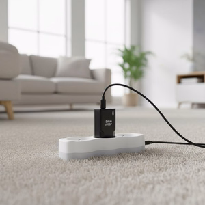Blue Star Slim GaN TFK-SC-30WCC 30W 2x USB-C QC 4.0 / PD 3A lādētājs, melns