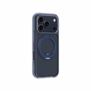 AmazingThing Titan Pro MagSpin viedtālruņa apvalks iPhone 17 Pro, saderīgs ar MagSafe – zils