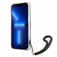 Guess GUHCP13LHFLSB iPhone 13 Pro / 13 6.1" zils/zils cietais apvalks Ziedu Siksniņa