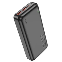 Portatīvais lādētājs (m) Hoco 20000 mAh QC PD 3A 22,5W J101A melns
