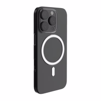 Puro 03 Mag MagSafe silikona apvalks iPhone 16 Pro Max - caurspīdīgs