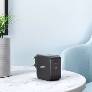 Choetech GaN USB C tipa sienas lādētājs 61W Power Delivery melns (Q6006)
