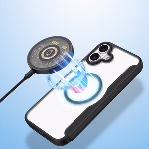 Dux Ducis Skin X Pro iPhone 16 viedtālruņa apvalks ar MagSafe un atveramu vāciņu - melns