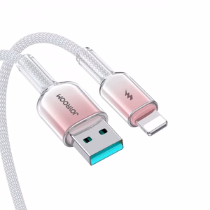 USB kabelis Joyroom S-A42 balts Lightning 120cm