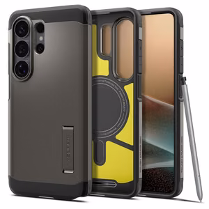 SPIGEN futrālis TOUGH ARMOR saderīgs ar MagSafe priekš SAMSUNG S26 Ultra gunmetal