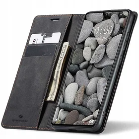 Spacecase Maciņš Wallet Poco X6 / RM Note 13 Pro 5G melns