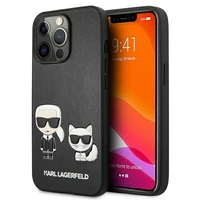 KARL LAGERFELD KLHCP13LPCUSKCBK IPHONE 13 PRO / 13 6.1 "MELNS / MELNS MACIŅŠ IKONIK KARL & CHUPETTE