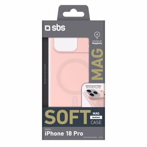 SBS Instinct Mag maciņš iPhone 18 Pro / 17 Pro, saderīgs ar MagSafe, rozā
