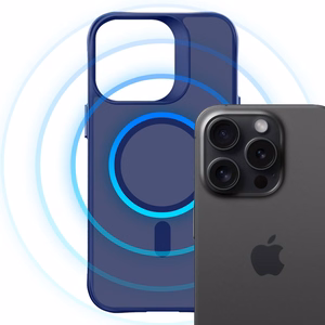 3mk Smoke MagCase for iPhone 16 Pro - zils-Translucent