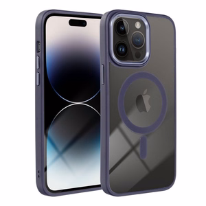COLOR EDGE MAG COVER viedtālruņa apvalks saderīgs ar Magnētisko IPHONE 14 Pro violeta