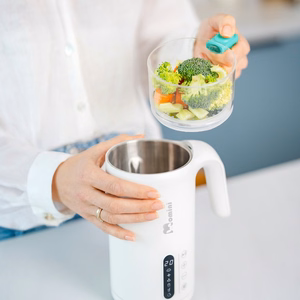 Momini TinyCook 6 vienā tvaika blenderis ar piena pagatavošanas funkciju