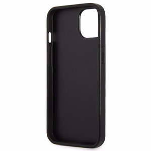 Viedtālruņa apvalks Karl Lagerfeld KLHCP13SMNMP1P iPhone 13 mini 5,4\" rozā / rozā Monogrāmas plāksne