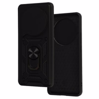 Bīdāmās kameras bruņu viedtālruņa apvalks Realme 14 Pro 5G melns