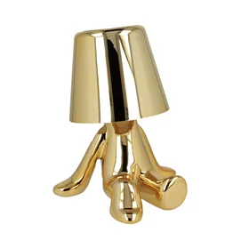 Nakts lampa Golden Man dizains D