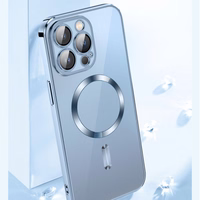 Wozinsky elektroapzeltīts MagSafe viedtālruņa apvalks Samsung Galaxy S24 FE - zils