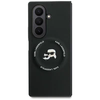 KARL LAGERFELD viedtālruņa apvalks SAMSUNG Z Fold7 KLHMZFD7PSMLRKCK saderīgs ar Magnētisko (PU K&C) melns