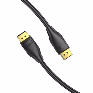 DisplayPort 1.4 kabelis Vention HCCBI, 3 m, 8K 60Hz/4K 120Hz (melns)