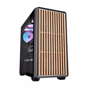 Datora korpuss Darkflash DS900WD (melns) + 4 ventilatori