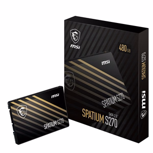 MSI Spatium S270 SATA 2.5 480 GB 2.5" Serial ATA III 3D NAND SSD disks