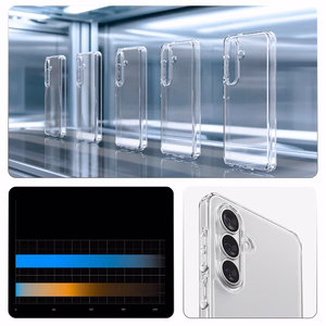 SPIGEN futrālis ULTRA HYBRID priekš SAMSUNG S26 crystal clear