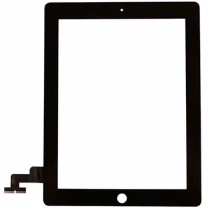 Skārienekrāns saderīgs ar Apple iPad 2 melns HQ2