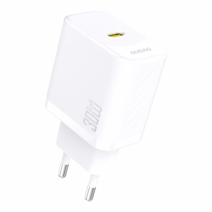Dudao A27P 30W PD GaN USB-C sienas lādētājs - balts