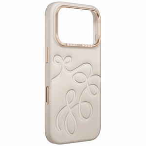 Uniq Coehl Cloude Magnetic Charging vāciņš iPhone 18 Pro / 17 Pro – bēšs