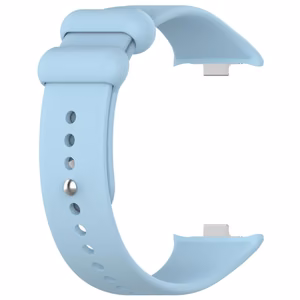 SILIKONA SIKSNIŅA MI BAND 8 PRO /M8 PRO (4). GAIŠI ZILA