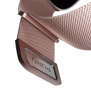 Ремешок Puro Milanese из нержавеющей стали для Apple Watch 38/40/41 мм - розовый