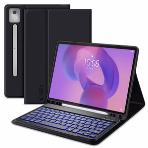 Чехол с держателем стилуса Tech-Protect SC Pen для Lenovo Idea Tab Pro Pro Mt 12.7 TB-373 - чёрный