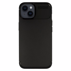 Tel Protect Carbon Elite Viedtālruņa apvalks Iphone 14 melns