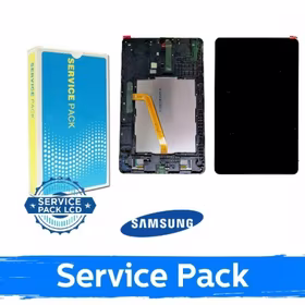 LCD Displejs Saderīgs ar Samsung T590 / T595 Tab A 10.5'' Melns Ar Frame (Service Pack)